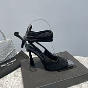 Bagsaaa YSL Tied high heel slingback shoes - 4
