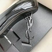 Bagsaaa YSL Opyum Slingback Pumps Black Patent Leather - 4