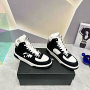 Bagsaaa Chanel High Top Sneakers Black - 6