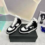 Bagsaaa Chanel High Top Sneakers Black - 4