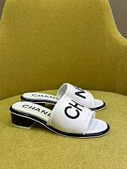 Bagsaaa Chanel White Sandals - 6