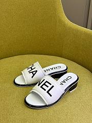 Bagsaaa Chanel White Sandals - 2