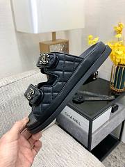 	 Bagsaaa Chanel Dad Sandals In Black - 5