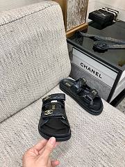 	 Bagsaaa Chanel Dad Sandals In Black - 3