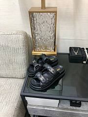 	 Bagsaaa Chanel Dad Sandals In Black - 2