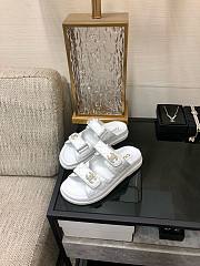 	 Bagsaaa Chanel Dad Sandals In White - 3