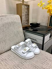 	 Bagsaaa Chanel Dad Sandals In White - 2