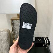 Bagsaaa Chanel Dad Sandals In Black Tweed - 6