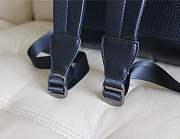 Bagsaaa Bottega Veneta Intrecciato Flap Backpack Black - 38x26x15cm - 3