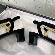 	 Bagsaaa Chanel Pumps/Peeptoes Suede in Gold 02 - 5
