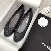 Bagsaaa Chanel Ballerinas Black Shoes - 1