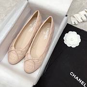 	 Bagsaaa Chanel Ballerinas Pink Shoes - 1