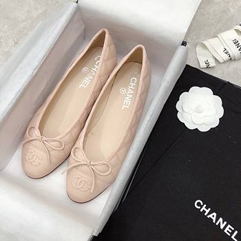	 Bagsaaa Chanel Ballerinas Pink Shoes