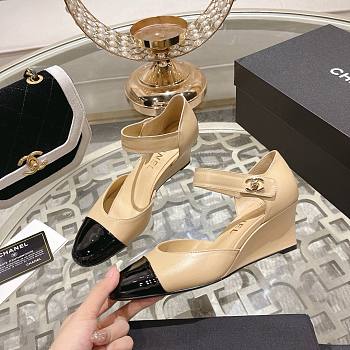 	 Bagsaaa Chanel Mary Janes Beige shoes