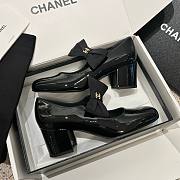 Bagsaaa Chanel Ribbon Black Pumps - 3