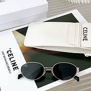 	 Bagsaaa Celine Triomphe Metal sunglasses silver/smoke - 1