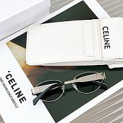 	 Bagsaaa Celine Triomphe Metal sunglasses silver/smoke - 5