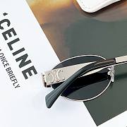 	 Bagsaaa Celine Triomphe Metal sunglasses silver/smoke - 2