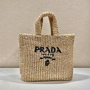 	 Bagsaaa Prada Raffia Tote Bag - 47x35x15cm - 1