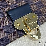Bagsaaa Louis Vuitton Vavin bag PM Damier Ebene White - 25 x 17 x 9.5 cm - 5