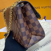 Bagsaaa Louis Vuitton Vavin bag PM Damier Ebene White - 25 x 17 x 9.5 cm - 2