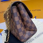 	 Bagsaaa Louis Vuitton Vavin bag PM Damier Ebene Orange - 25 x 17 x 9.5 cm - 5