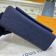 	 Bagsaaa Louis Vuitton Vavin bag PM Monogram Empreinte Dark Blue - 25 x 17 x 9.5 cm - 4
