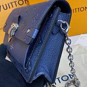 	 Bagsaaa Louis Vuitton Vavin WOC Bag Monogram Empreinte Blue 21cm - 6