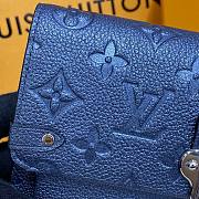 	 Bagsaaa Louis Vuitton Vavin WOC Bag Monogram Empreinte Blue 21cm - 5