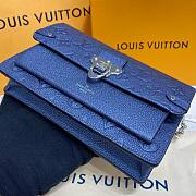 	 Bagsaaa Louis Vuitton Vavin WOC Bag Monogram Empreinte Blue 21cm - 4