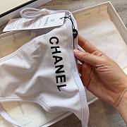Bagsaaa Chanel Bikini White CC logo - 3