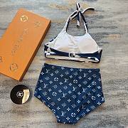 Bagsaaa Louis Vuitton Bikini Monogram Blue - 4