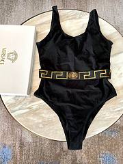 Bagsaaa Versace Swimsuit One Piece Black - 1