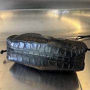 Bagsaaa Bottega Veneta Mini Pouch Black Crocodile Leather -  22*13*5cm - 4