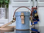 Bagsaaa Louis Vuitton Astor Monogram Vernis Leather Blue - 12*14.2*12cm - 1