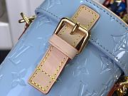 Bagsaaa Louis Vuitton Astor Monogram Vernis Leather Blue - 12*14.2*12cm - 5