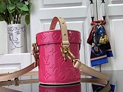 	 Bagsaaa Louis Vuitton Astor Monogram Vernis Leather Pink - 12*14.2*12cm - 6