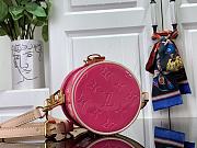	 Bagsaaa Louis Vuitton Astor Monogram Vernis Leather Pink - 12*14.2*12cm - 4
