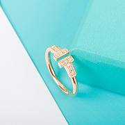 Bagsaaa Tiffany & Co T Wire Diamond Ring - 2