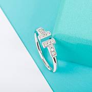 Bagsaaa Tiffany & Co T Wire Diamond Ring - 3