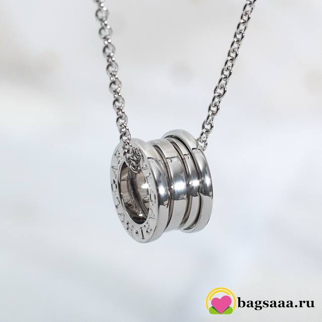 Bagsaaa Bvlgari B Zero 1 Silver Necklace - 1