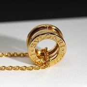 	 Bagsaaa Bvlgari B Zero 1 Gold Necklace - 6