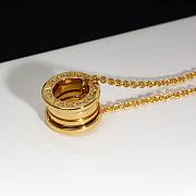 	 Bagsaaa Bvlgari B Zero 1 Gold Necklace - 4
