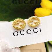 Bagsaaa Gucci Blondie Gold Earrings - 1