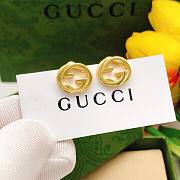 Bagsaaa Gucci Blondie Gold Earrings - 6