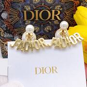 Bagsaaa Dior Jadior Pearl Stud Earrings - 6