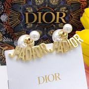Bagsaaa Dior Jadior Pearl Stud Earrings - 4