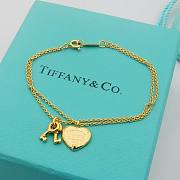 Bagsaaa Tiffany & Co Heart Lock Bracelet  - 2