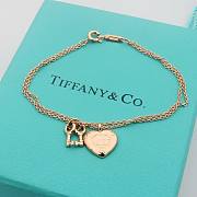Bagsaaa Tiffany & Co Heart Lock Bracelet  - 4