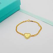 Bagsaaa Tiffany & Co Crystal Heart Bracelet  - 2
